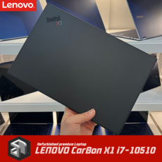 [리퍼비쉬] LENOVO CARBON X1 7TH 레노버 카본 노트북 i7-10510U/RAM16GB/SSD업그레이드, 카본X1, WIN10, 16GB, 1TB, 코어i7,