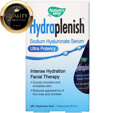 네이처스 웨이 히드라플레니시 소듐 히알루로닉 세럼 울트라 포텐시 30ml, 수량: 1　　　　　(상품코드801p)