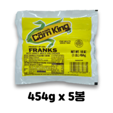 콘킹소세지
 콘킹 후랑크소시지(고염) 454gx5봉 454g 5개
