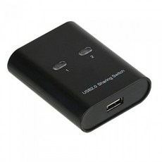DK강원전자 NETmate NM-US22A 2:1 USB 2.0 수동 선택기, 단일상품