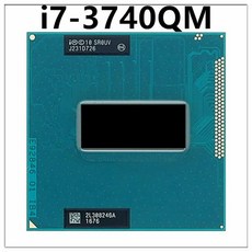 쿼드 코어 8 스레드 노트북 CPU 프로세서 i7-3740QM i7 SR0UV 2.7GHz 45W 소켓 G2 rPGA988B, 한개옵션0, 한개옵션1