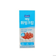 매일유업 휘핑크림250ml/유지방38%/생크림, 단일상품