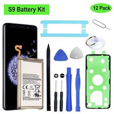 HDCKU 갤럭시 S9 배터리 교체용 Kit for 삼성 갤럭시 S9 EB-BG960 EB-BG960A, 상세내용참조