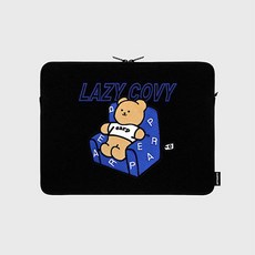 어프어프 15인치 노트북 차우치 LAZY COVY-BLACK