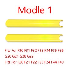 전면 키드니 그릴 커버 트림 스트립 BMW F30 F10 F11 F20 F22 F31 F32 F34 F01 F02 F48 G20 M 스포츠 스타, Yellow for Modle 1_3, 03 Yellow for Modle 1