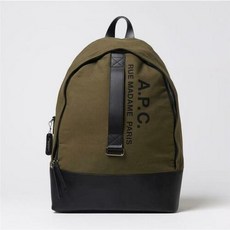 A.P.C.(아페쎄) 23SS 아페쎄 로고 백팩 카키 23SSCOGFDH62217JAA