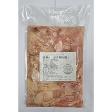 국내산 닭껍질 냉동 1kg, 1개