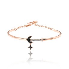 SWAROVSKI 스와로브스키 5429729 DUO MOON M 뱅글 브레이슬릿