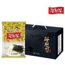 광천김 달인 김병만의 재래 전장김 선물세트 30-3호, 8개