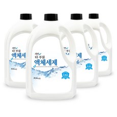 더푸룸 액체세제 베이킹소다함유 세탁세제, 2.5L, 4개