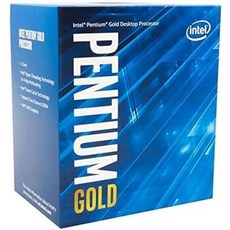 Intel Intel® Pentium Gold G-6400 데스크탑 프로세서 2코어 4.0GHz LGA1200(Intel® 400 시리즈 칩셋) 58W(BX80701G6400), 기본 - g6400