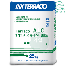 테라코 ALC플라스터(미장용) (25kg), 1EA, 백색
