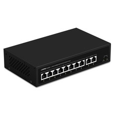 ipTIME - POE802 POE1008 후속 모델 8포트 PoE 지원 허브 / 2포트 기가비트 Uplink PoE 포트당 최대 30W 총 120W 전력 지원