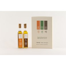 프리미엄 국산 냉압착 기름선물세트 - 250ml, 참기름/생들기름, 1개