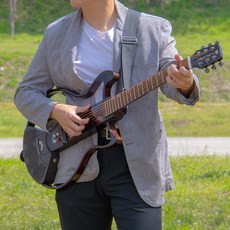 모가비기타 엑스퍼트 V3(300버전) 우드 - (클래식*어쿠스틱)/다중녹음/음성녹음/사일런트 여행용 기타