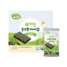 퓨어잇 순수한 아이김, 김, 15g, 1개 - 퓨어잇아기김