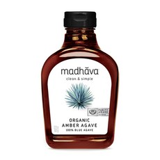 Madhava 오가닉 앰버 아가베 667 g, 1개, 667g, 1L