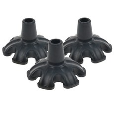 Zeyuan 지팡이 지팡이 목발에 대 한 3pcs 미끄럼 방지 고무 교체 팁 3/4 In, 1개