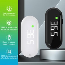 베이비 이마 USB 계량기 온도계 체온 적외선 발열 온도계 디지털 미니 모니터 흰색 어린이, 한개옵션0