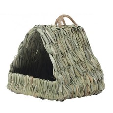 들새 둥지 야외 새집 걸이식 새집 새집 다람쥐 방지 짚새집 새 뒷마당 오두막 놀이텐트, Tent model, 1개