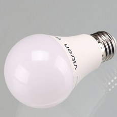 비츠온 10W 220V 60Hz E26 주백색 LED A60 벌브 램프, 1개