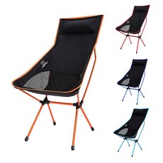 초경량 캠핑용 접이식 의자 1개, 다크블루