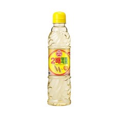 오뚜기 소문난 2배양조식초 500ML x3개 1세트 야식 분식 자취템 쏘울푸드, 69개