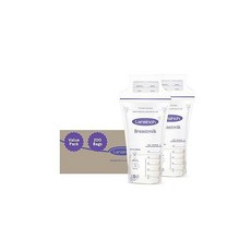Lansinoh Breastmilk Storage Bags 200 Count Value Pack Easy to Use Breast Milk Storage Bags for Fe, 1개