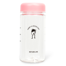 리턴라이프 쉐이크 전용 보틀 350ml 6종, 1개, 핑크