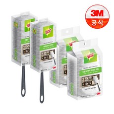 [3M] 뉴 다용도 먼지떨이 핸들+리필 6입 2개세트, 1세트