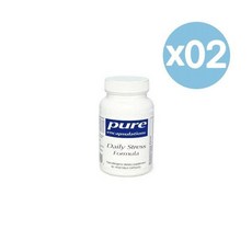 Pure Encapsulations 퓨어인캡슐레이션 데일리 스트레스 포뮬러 90캡슐 2팩 Daily Stress Formula, 2개