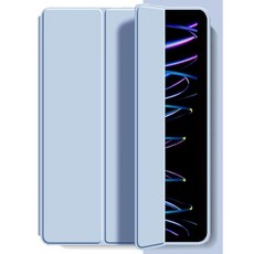 아이패드에어 6세대 5세대 4세대 M2 11 10.9 실리콘 커버 케이스, 에어2(9.7인치), 블루