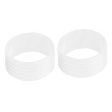 JC 2 조각 2.5cm 테니스 라켓 그립 수정 링 라켓 밀폐 루프 커버 엔드 잠금 장치