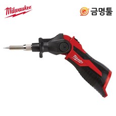 밀워키 M12 SI-0 충전인두기 12V 본체 팁2종포함 헤드각도조절, 1개