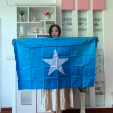 국기 Zwjflagshow 소말리아 SOM 폴리에스터 장식 배너 3 피트 X 5 90x150cm, [01] 90x150 센치메터