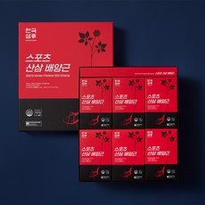 한국삼 스포츠 산삼배양근 5포*6[총 30포], 6박스, 70ml