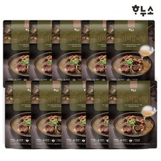 하누소 우거지갈비탕 700g 10팩, 10개