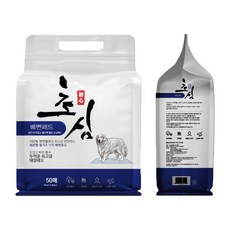 초심배변패드 80g 50매 대형 대형견패드 76x60 (파랑) - 초심패드