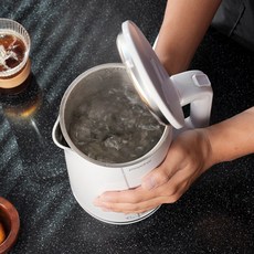프시케 우노 이중단열 전기포트 1.7L 주전자 커피포트 무선포트 통스텐
