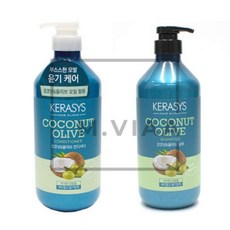 엠비아샵1 케라시스 코코넛올리브 800ML 코코넛샴푸, 컨디셔너, 1개