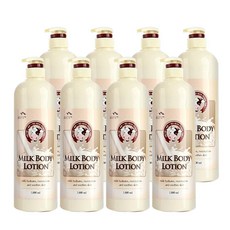  꽃을든남자 우유 바디로션, 1000ml, 8개 