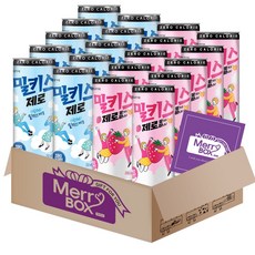 밀키스 제로, 300ml, 24개 거제