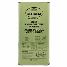 올리타리아 업소용 대용량 엑스트라버진 올리브오일 5L