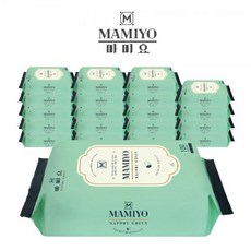 마미요네이처그린물티슈리필형100매x20팩