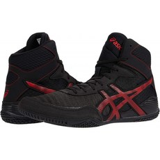 미국배송 ASICS 남자 매트컨트롤 2 블랙/클래식 레드 10.5 미디엄 레슬링