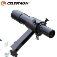 Celestron 6x30 finderscope 스타 포인터 파인더 스코프 시력 브래킷 십자선 금속 단안 천문 망원경 액세서리|단극 /양극|, 1개, 단일