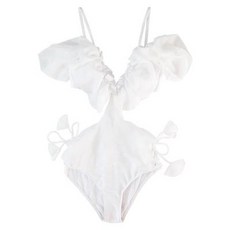 임산부수영복 임산부수영복 숙녀 뉴타입 수영복 여성 y섹시한 바캉스 날씬해보이는 살을가려줌 여신 화이트스몰 뽕브라 해변