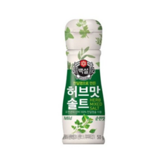 백설 허브맛 솔트 순한맛, 50g, 5개