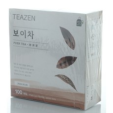 티젠 보이차 티백, 0.7g, 100개입, 10개, 700mg