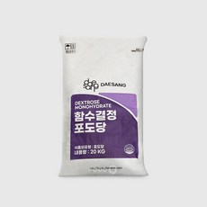 대상 함수결정포도당 20kg / 무배, 1개